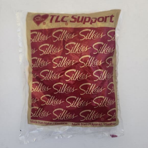 Silkies Large White Pantyhose TLC Support New in Pack - Picture 1 of 3